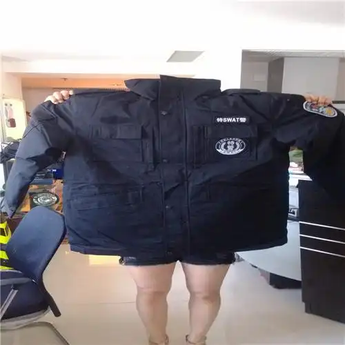 99式特警作战大衣 特警棉大衣-特警作战棉服