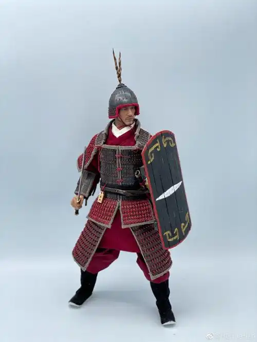 自制16汉朝兵人参考三国全面战争佩剑守卫头像也是对着这个兵种画的