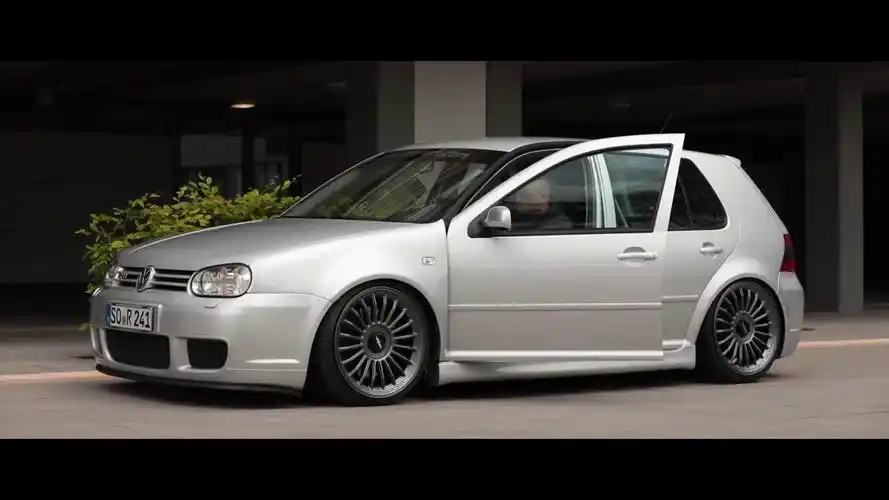 经典的味道!大众高尔夫mk4 r32改装案例