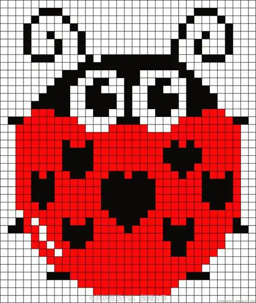 拼拼豆豆图纸 虫虫总动员