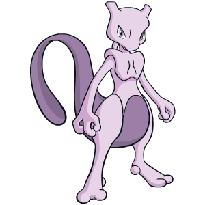 神奇宝贝超梦x简笔画