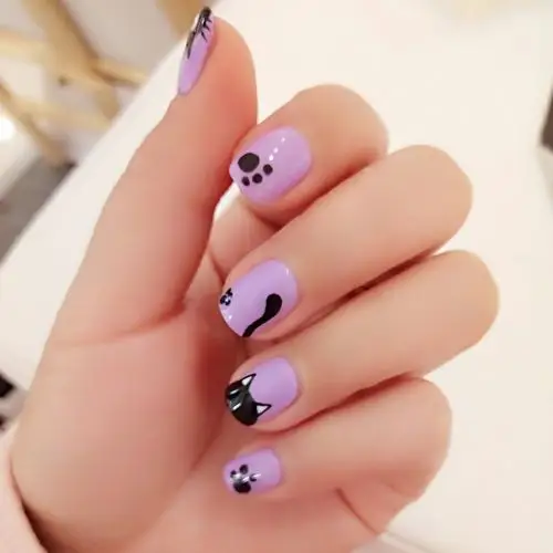 美甲- 可爱小猫咪