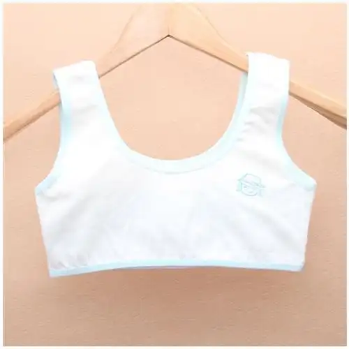 女童小背心9女生10内衣11发育期812岁裹胸中大童学生儿童2017新品春