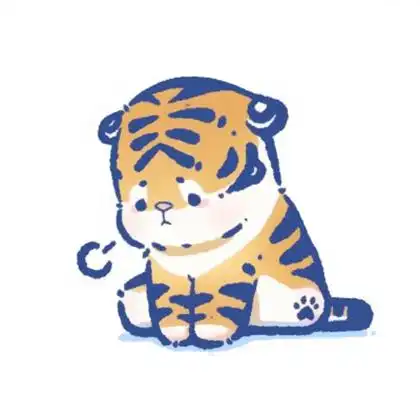 可爱呆萌卡通动物头像