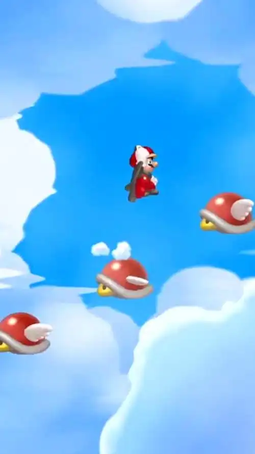 马里奥制造:会自动复位的飞天龟