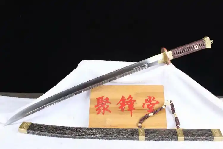 三枚合鱼皮雁翎刀