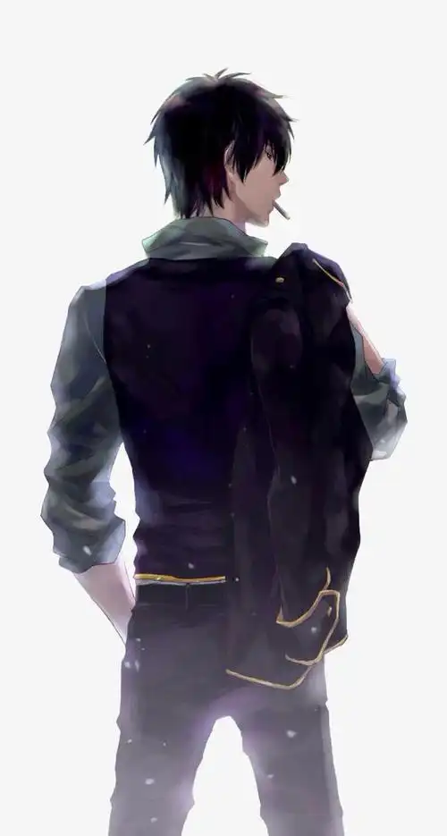 关键词 : 手绘,帅气,背影,男人背影,男人