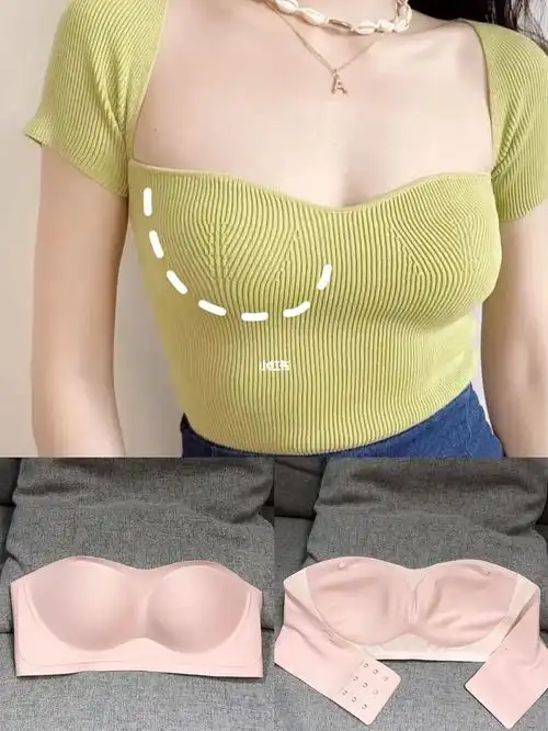 拜托60还有平胸不知道这件无肩带内衣吗