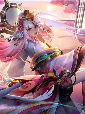 娜可露露新皮肤前尘镜,拿来当壁纸也挺好看的