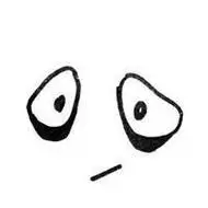 简约的手绘卡通qq黑白头像图片大全分享