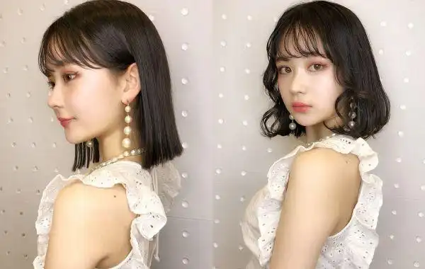 2021女生发型图鉴日韩发型趋势气质短发韩系中长发