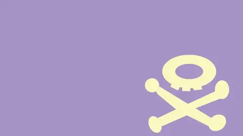 koffing,极简主义,紫色背景壁纸