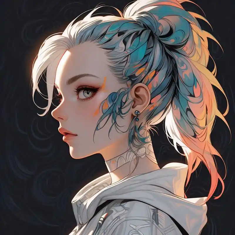 酷酷的女生头像90谁不爱!