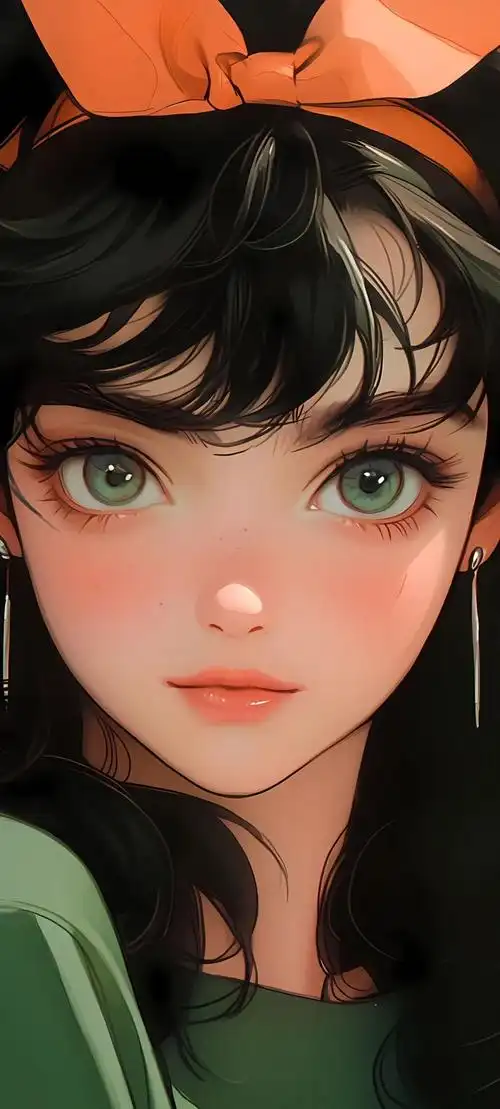 手机壁纸可爱动漫女孩壁纸图片高清无水印