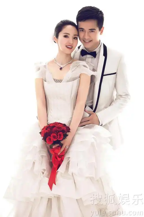 董璇的结婚照发几张