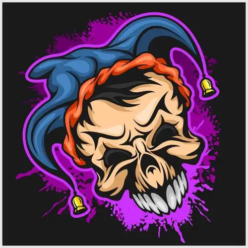 收藏 关键词:矢量骷髅头设计图片下载,骷髅头,骷髅头设计,图形,图案