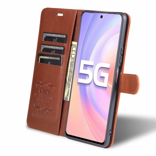 荣耀50手机壳翻盖式荣耀50男女插卡全包防摔皮套荣耀50支架保护套