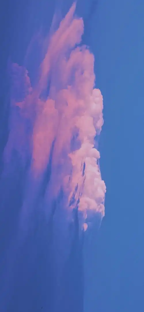 唯美紫色天空风景手机壁纸2