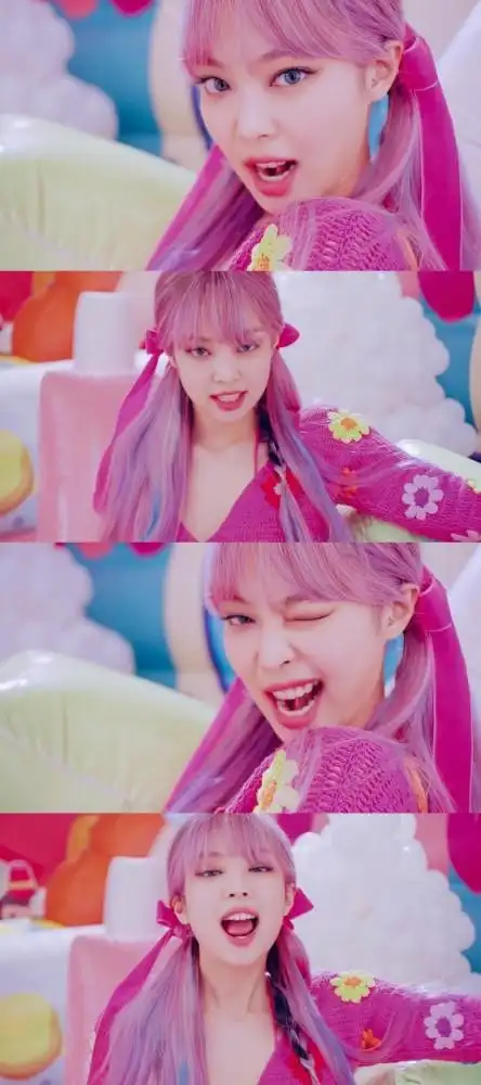 jennie金智妮‖ice cream_腾讯新闻