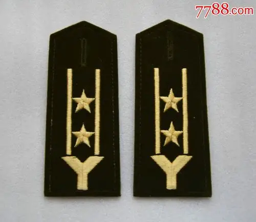 老式预备陆中校软肩章(4号)