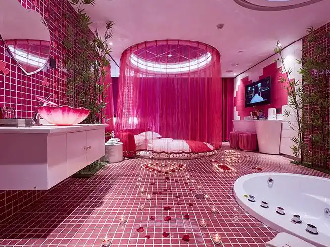 石家庄万爱情侣主题酒店设计效果图欣赏