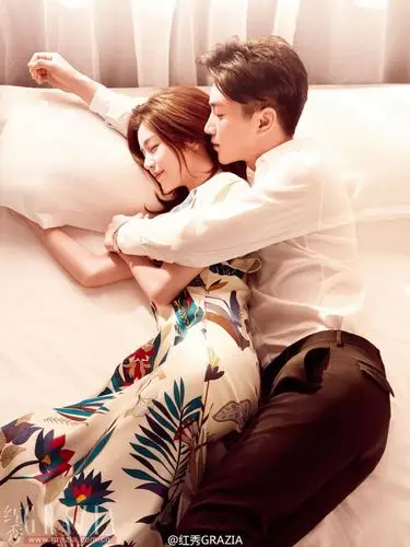 陈晓陈妍希红秀封面#陈晓对陈妍希说:"总有一天,你会跟我姓.