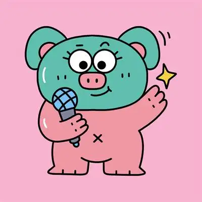 撞色超萌卡通动物头像图片大全 q版超萌动物图片微信头像2023_动漫