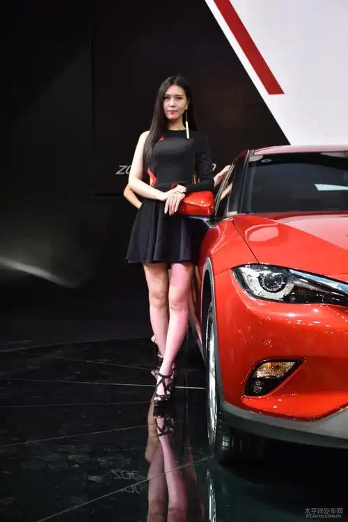 小狼神汽博会美女模特特写镜头20_长安cs35论坛_太平洋汽车网论坛