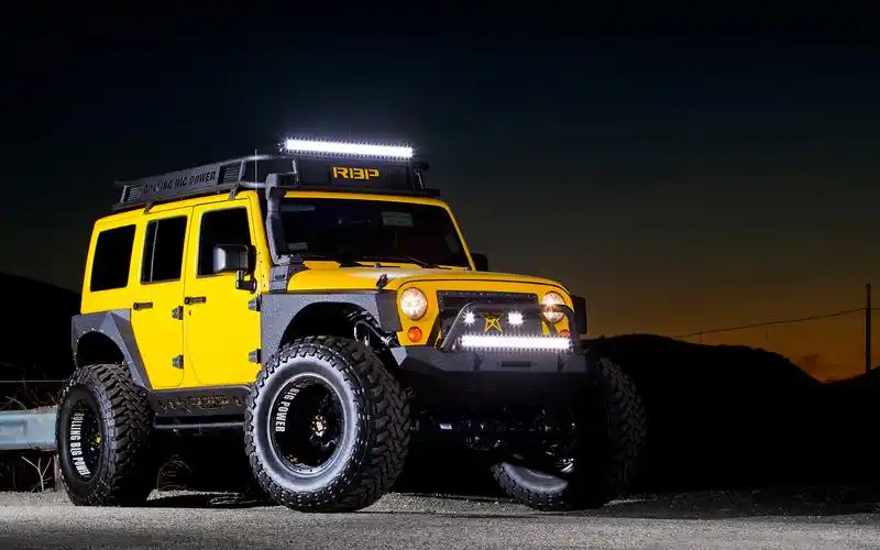 banana涂装jeep牧马人 秒变小黄人!