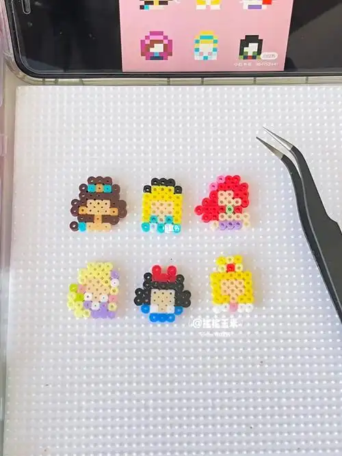 拼豆豆迪士尼公主系列