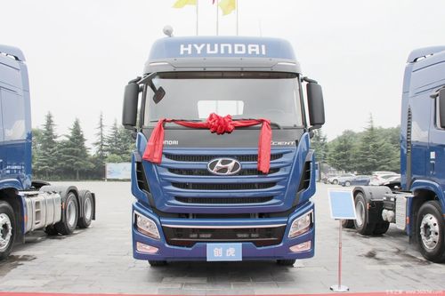 【图】现代商用车(原四川现代) 创虎xcient重卡 创业版 440马力 6x4