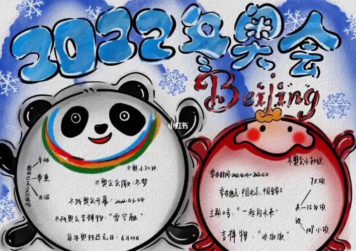 北京冬奥会手抄报