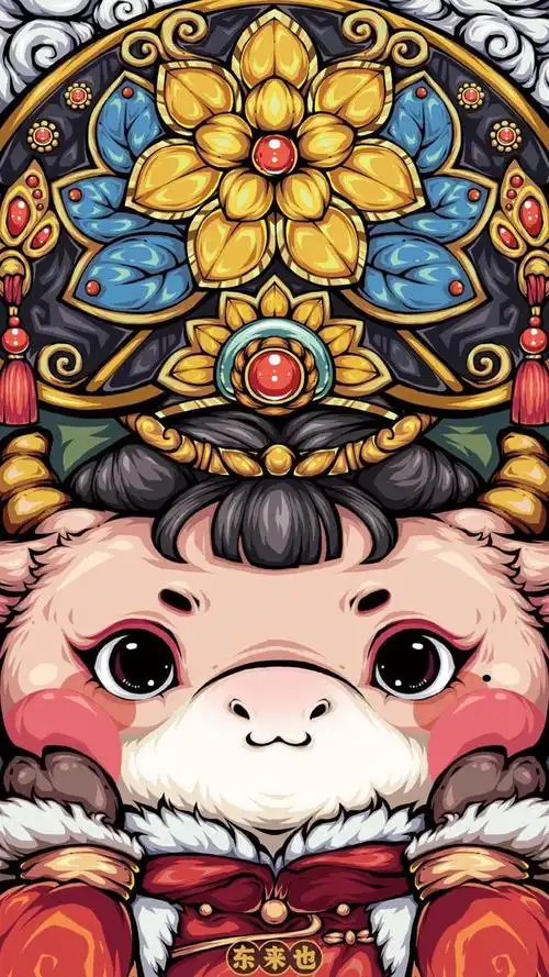 「壁纸」2021平安,好运,发财,健康