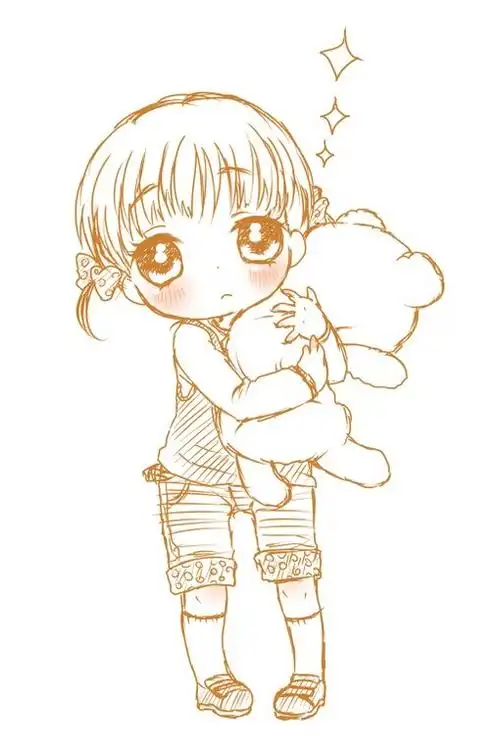 可爱的小女孩卡通图片超萌可爱的小女孩卡通图片大全