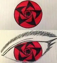 张轩的永恒万花筒写轮眼