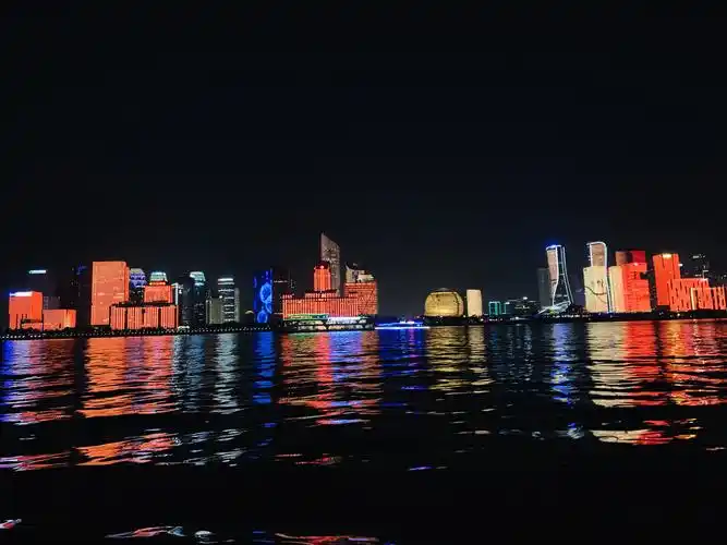 杭州京杭大运河钱塘江夜游船票过三堡船闸体验水涨船高赏钱江新城灯光