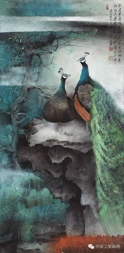 作品欣赏未君的花鸟画