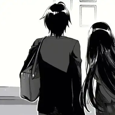 情侣头像 一人一半 分开动漫