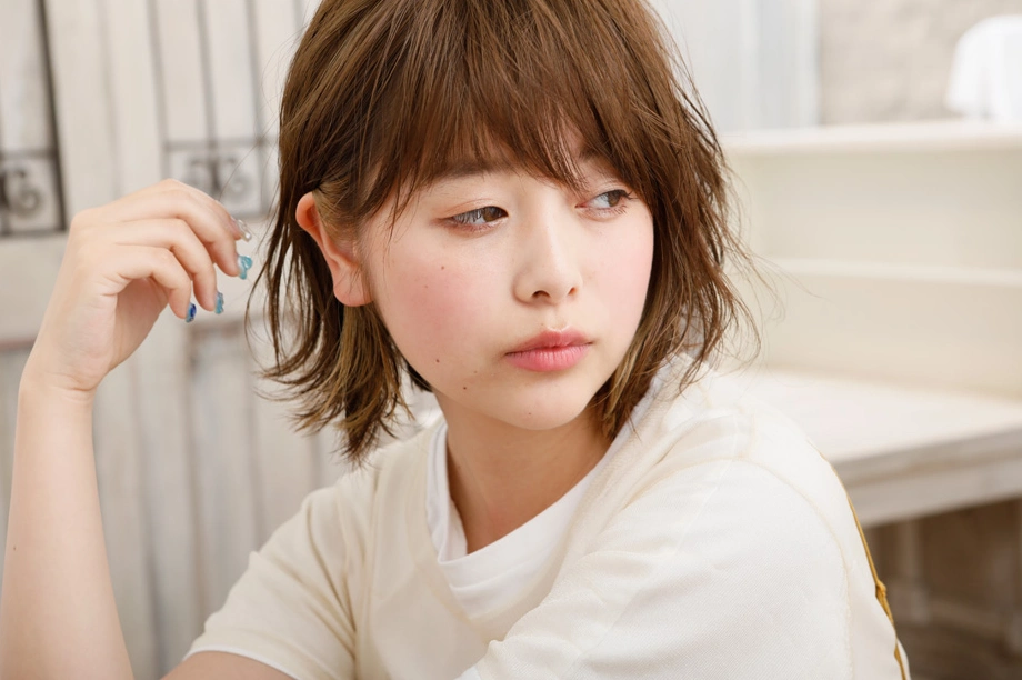 日系小清新发型,这6款头发呈现一种刚洗完头的感觉!十分唯美!