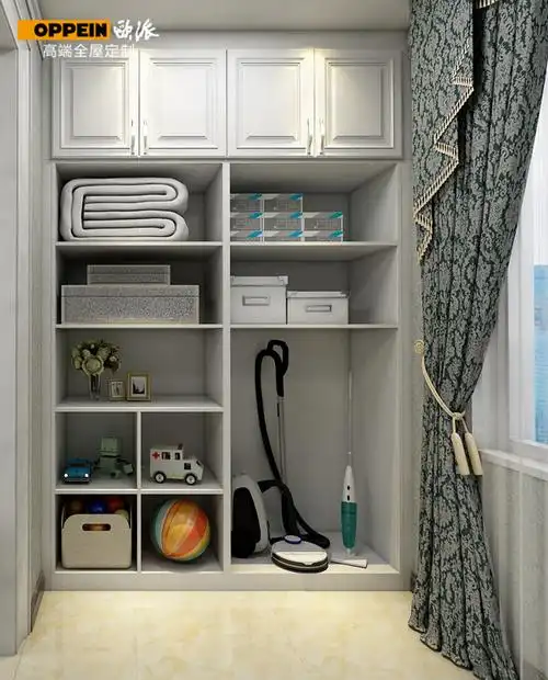 定制阳台储物柜效果图阳台柜定做图片