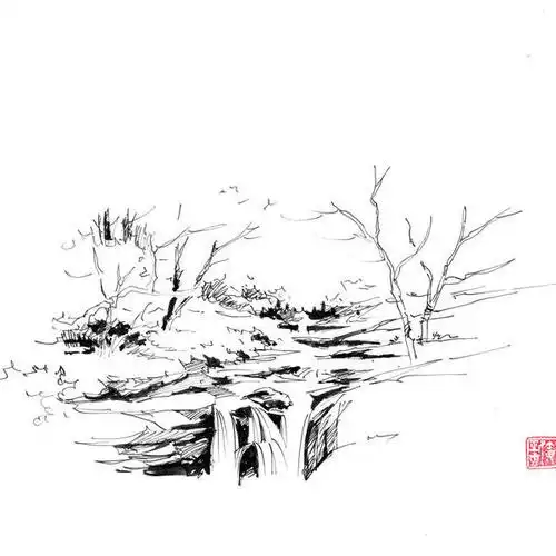 黄劲勇-山涧小溪