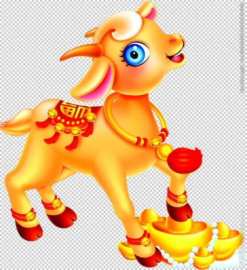 2021年牛年金牛免抠素材元素图片