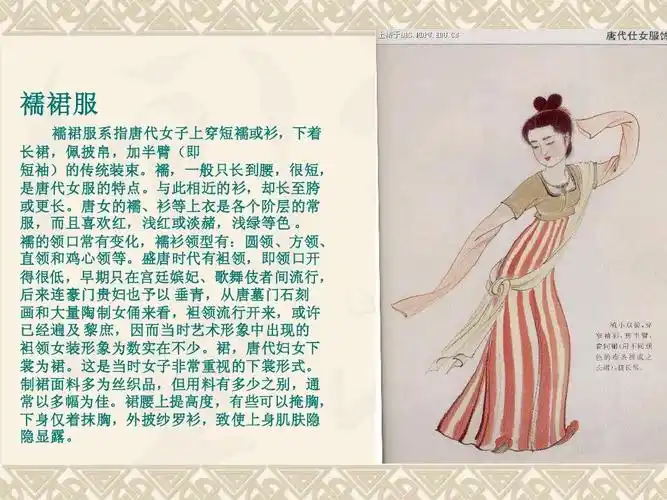 中国古代女子服饰ppt