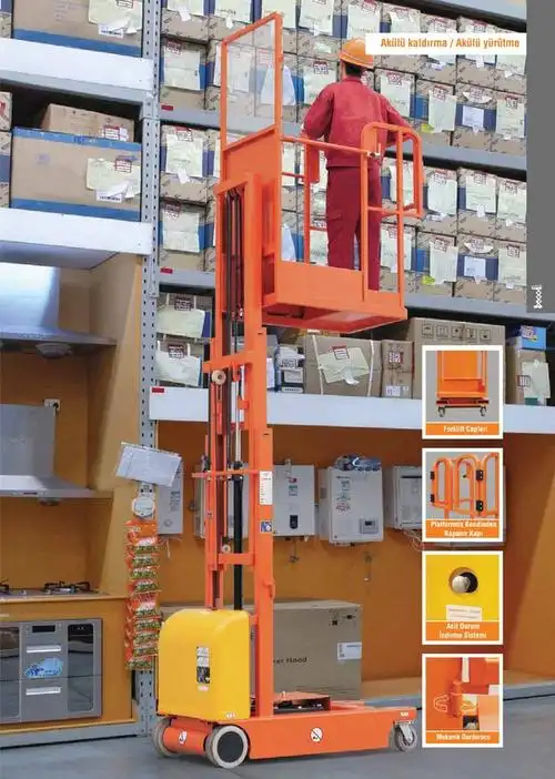 电动高空作业取料机(3柱型)electric arerial order picker (3 masts)