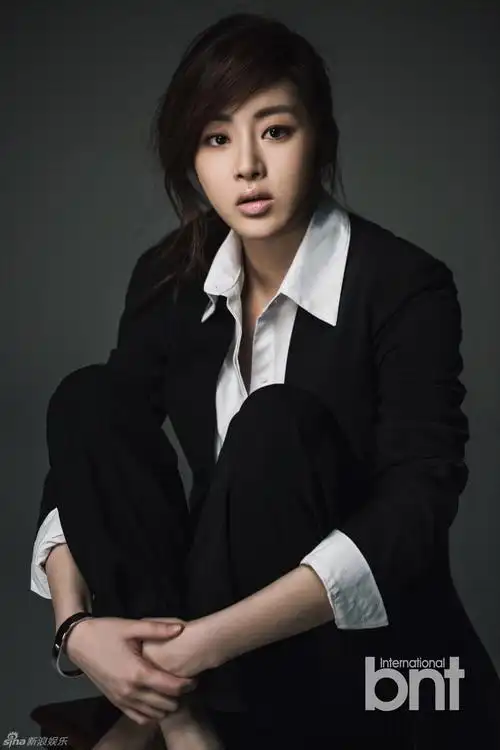 20140701明星姜素拉拍写真展清新冷艳魅惑高清