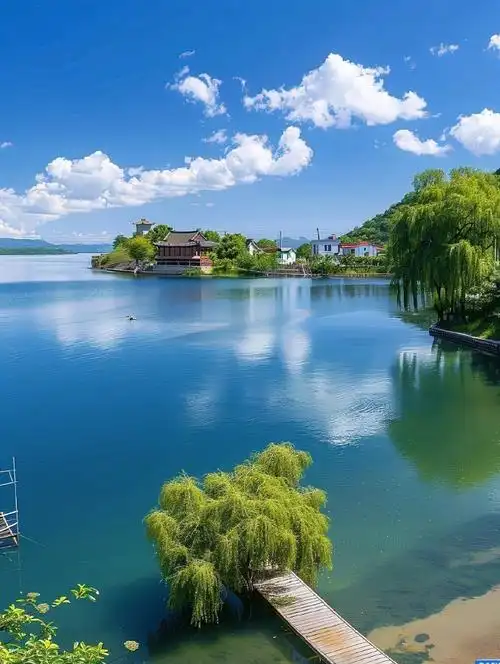 " 青山绿水无限好,人间仙境美如画 "#春游季##摄影