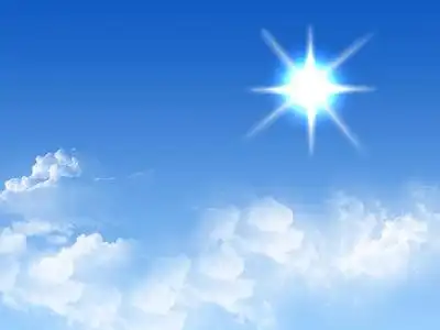 纯蓝天背景图图片