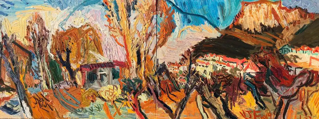 手握画笔的灵魂/杨继锋油画(70张作品欣赏)