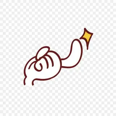 卡通可爱虎年老虎虎爪你过来呀手势表情包