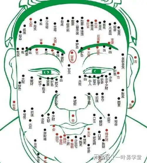 相学中的痣相分析